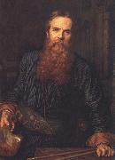 William Holman Hunt Self-Portrait oil painting on canvas